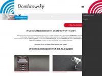 dombrowsky.de Webseite Vorschau