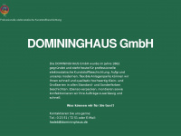 domininghaus.de Webseite Vorschau