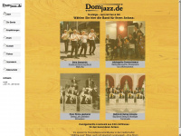 domjazz.de Webseite Vorschau