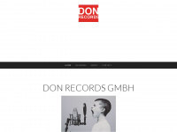 don-records.de Webseite Vorschau