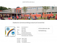 dorsterfeldschule.de Webseite Vorschau