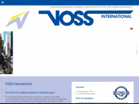 voss-international.com Webseite Vorschau