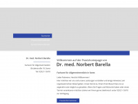 dr-barella.de Webseite Vorschau