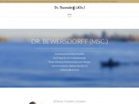 dr-bewersdorff.de Webseite Vorschau