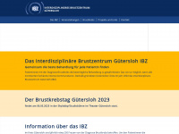 ibz-guetersloh.de Webseite Vorschau