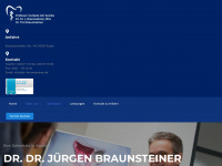 dr-braunsteiner.de Webseite Vorschau