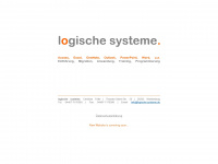 logische-systeme.de Webseite Vorschau