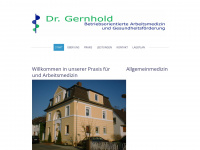 dr-gernhold.de Webseite Vorschau