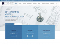dr-hammer-gmbh.de Webseite Vorschau