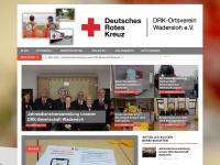 drk-wadersloh.de Webseite Vorschau