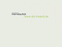 drk-fmderft.de Webseite Vorschau