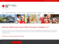 drk-coesfeld.de Webseite Vorschau