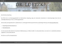 dr-loetzke.de Webseite Vorschau