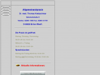 dr-th-kretzschmar.de Webseite Vorschau