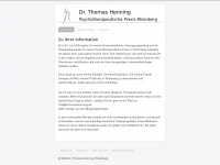 dr-thomashenning.de Webseite Vorschau