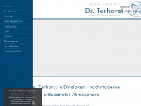 dr-terhorst.de Webseite Vorschau