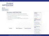 druckerei-hartenstein.de Webseite Vorschau