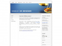 dr-wesener.de Webseite Vorschau