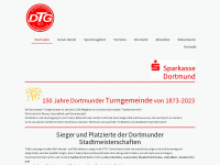 dtg1873.de Webseite Vorschau