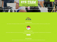 dts-tennis.de Webseite Vorschau