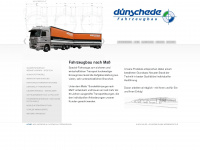 duenschede-fahrzeugbau.de Webseite Vorschau