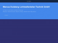 duisberg.net Webseite Vorschau