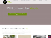 duplic.de Webseite Vorschau