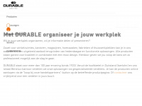 durable.nl Webseite Vorschau