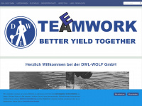 dwl-wolf.de Webseite Vorschau
