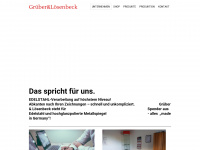 grueber-loesenbeck.de Webseite Vorschau