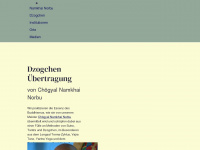 dzogchen.de Webseite Vorschau