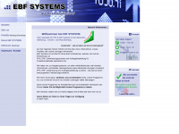 ebf-systems.de Webseite Vorschau