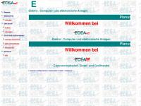 ecea-gmbh.de Webseite Vorschau