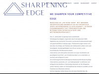 sharpening-edge.com Webseite Vorschau