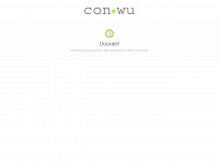 conwu.de Webseite Vorschau