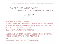 ute-wengenroth.de Webseite Vorschau