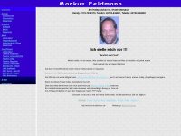 markusfeldmann.de Webseite Vorschau