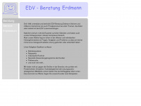 edv-erdmann.de Webseite Vorschau