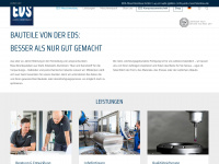 eds-maschinenbau.de Webseite Vorschau