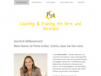 pego-coaching.de Webseite Vorschau