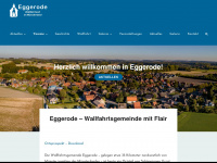 eggerode.de Webseite Vorschau