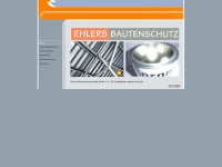 ehlers-bautenschutz.de Webseite Vorschau
