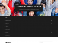 joseph-hennewig-schule.de Webseite Vorschau