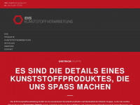 ehs-kunststoffverarbeitung.de Webseite Vorschau