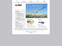 mbn-planung.de Webseite Vorschau