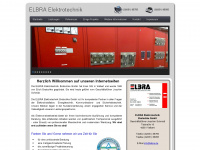 elbra.de Webseite Vorschau
