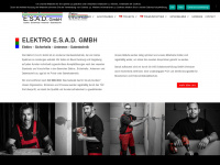 elektro-esad.de Webseite Vorschau