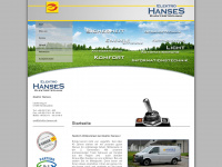 elektro-hanses.de Webseite Vorschau