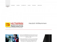 elektro-hiltmann.de Webseite Vorschau