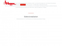 elektro-hoppe.de Webseite Vorschau